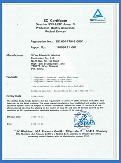 CE Mark Certificate